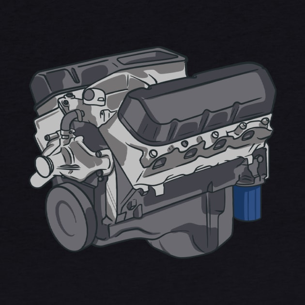 Car Engine by fromherotozero